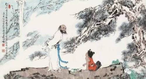 松下问童子，言师采药去。 只在此山中，云深不知处。