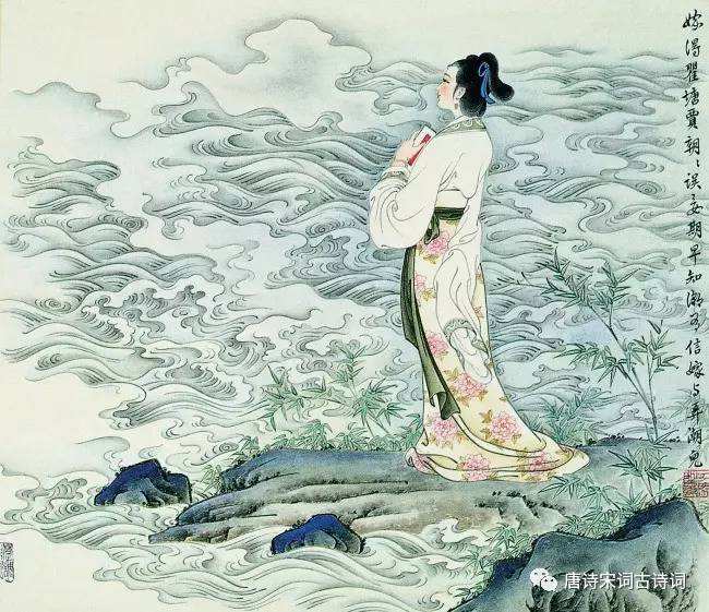 早知潮有信，嫁与弄潮儿。