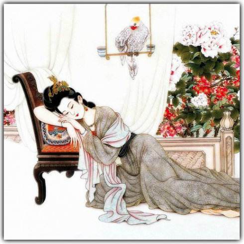  春风不相识，何事入罗帏。